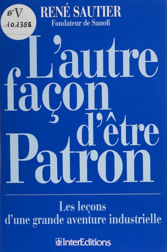L'Autre Façon d'être patron - cover