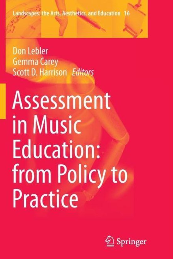 Assessment in Music Education - cover