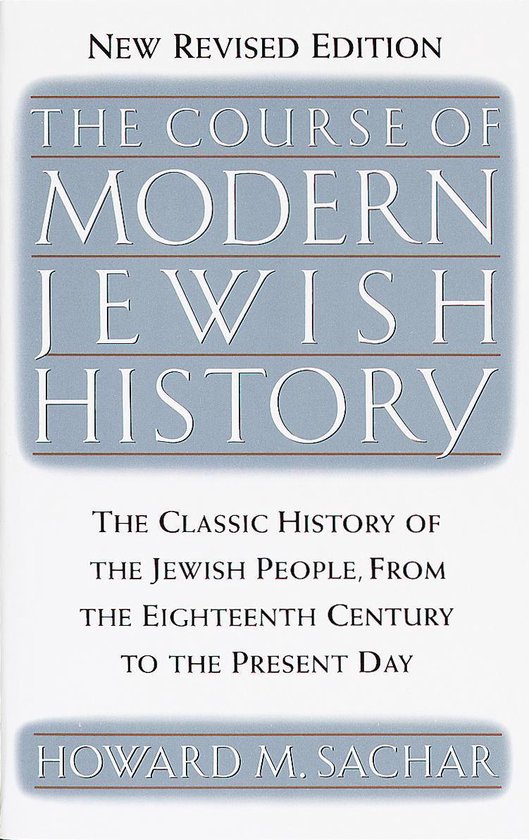 The Course of Modern Jewish History - cover