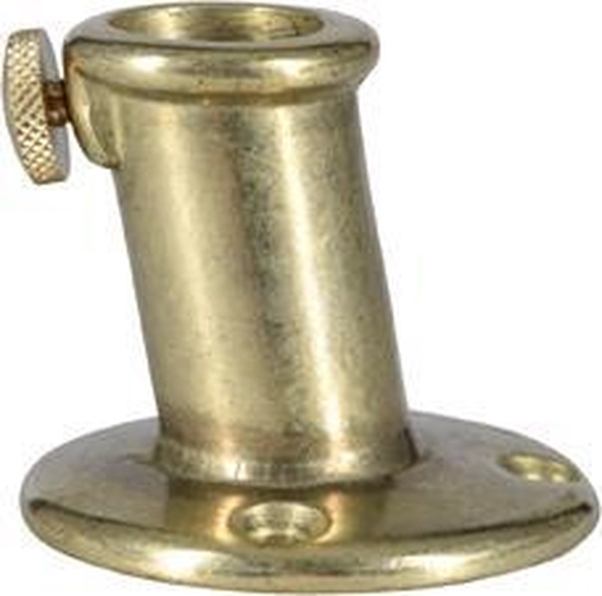 Vlaggenstokhouder messing 16mm