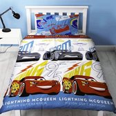 Cars dekbedovertrek - eenpersoons - Lightning McQueen dekbed