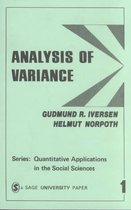 Quantitative Applications in the Social Sciences- Analysis of Variance