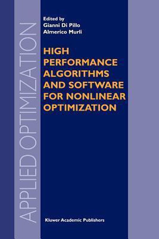 High Performance Algorithms and Software for Nonlinear Optim ... - cover