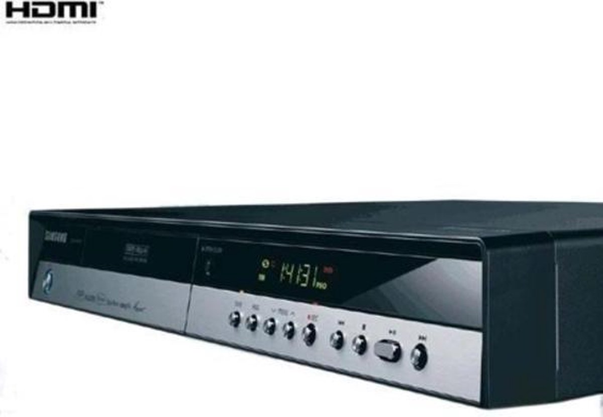 Doorzichtig Uitdrukking strak Samsung DVD-HR750 - DVD & HDD Recorders 160GB - Zwart (demo model) | bol.com