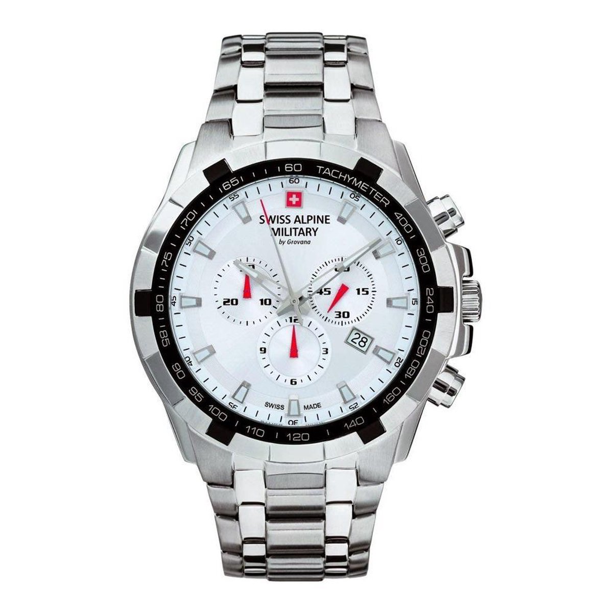 Swiss Alpine Military Combat Basic SAM7055.1833 mannen horloge