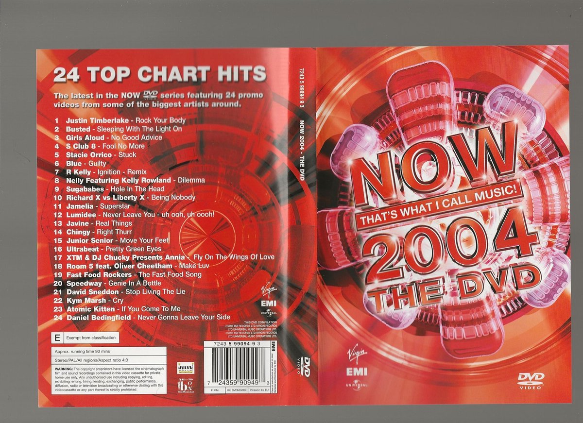 Now 2004 - The Dvd (Import)