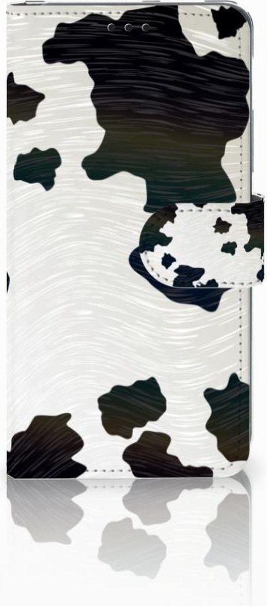 Samsung Galaxy S10 Telefoonhoesje met Pasjes Koeienvlekken