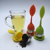 thee ei - thee ei voor losse thee - thee eieren - theezeef  - thee infuser - thee filter - thee ei rvs - set van drie thee eieren