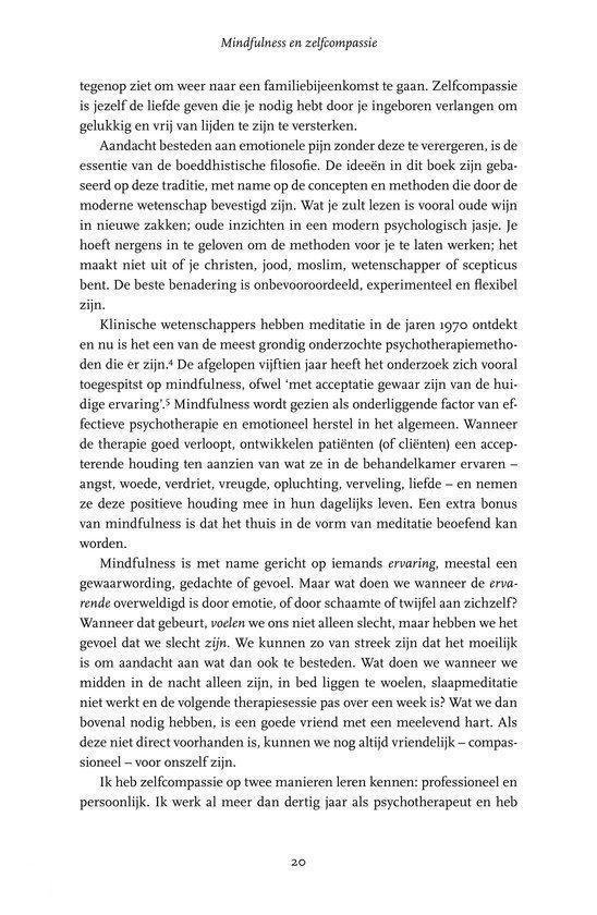 Mindfulness en zelfcompassie