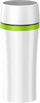 TRAVEL MUG FUN tasse isotherme 0,36 L. blanc / vert