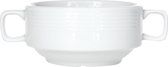 Cosy&Trendy Linea Soepkop - Ø12 cm - 6 cm - 300 ml - Wit - 6 stuks
