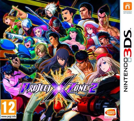 Atari Project X Zone 2 - Nintendo 3DS - Strategy RPG - Turn-based