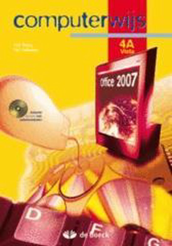 Cover van het boek 'Computerwijs 4a vista - leerwerkboek (+ cd-rom)'