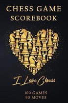 Chess Games Scorebook: 100 Games 90 Moves
