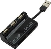 USB-kaartlezer alles-in-een en 3 port USB-hub USB 2.0 ON410