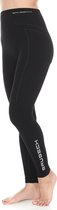 Dames Seamless Extreme Merino Wol-Thermobroek-Zwart-XL