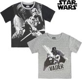 T-Shirt met Korte Mouwen voor kinderen Star Wars 72677