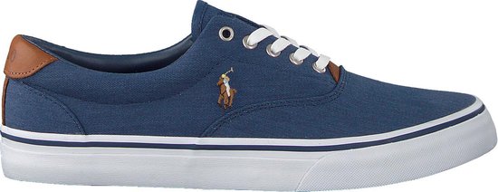 Polo Ralph Lauren Heren Sneakers Thorton - Blauw - Maat 45 | bol.com