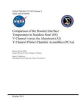 Comparison of the Booster Interface Temperature in Stainless Steel (Ss) V-Channel Versus the Aluminum (Al) Y-Channel Primer Chamber Assemblies (Pcas). Volume 1; Technical Assessment Report