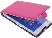 Mobiparts Premium Flip Case Sony Xperia Z3 Compact Pink