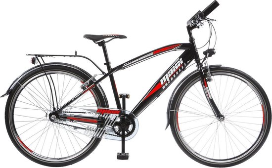 Wings Maxx - Kinderfiets - Mannen - Zwart - 24 | bol.com