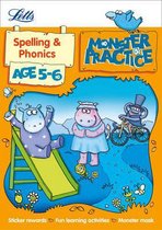 Spelling and Phonics Age 5-6 (Letts Monster Practice)