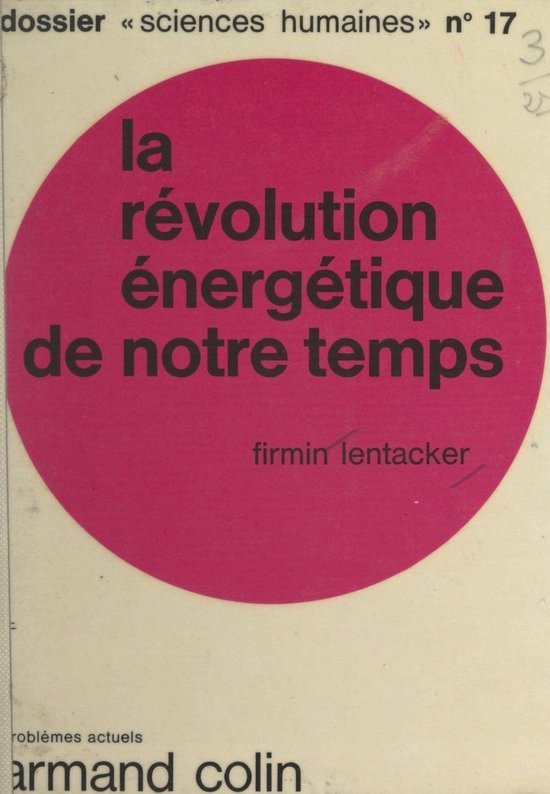 La révolution énergétique de notre temps - cover