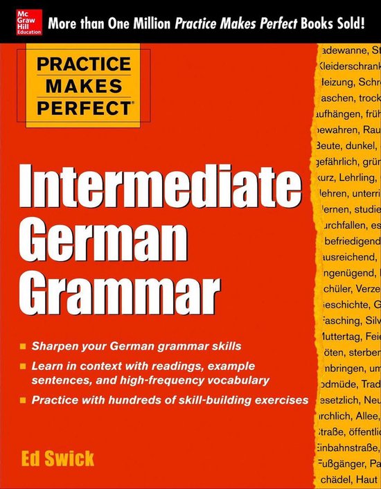 Practice Makes Perfect Intermediate German Grammar (Ebook) - cover