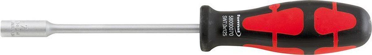 Zeskant-soksleutel-schroevendraaier 7x125mm FORMAT