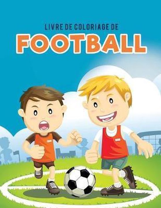 Livre de coloriage de Football - cover