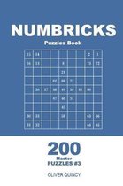 Numbricks Puzzles Book - 200 Master Puzzles 9x9 (Volume 3)