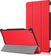 Smart Book Case Huawei MediaPad M5 Lite 10 Hoesje - Rood