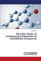 Ab Initio Study of Fundamental Properties of Sr2GdReO6 Compound