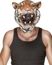 PARTYTIME - Integraal tijger masker voor volwassenen
