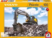 Schmidt puzzel Volvo EC380E - 100 stukjes - 6+