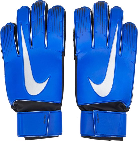 Nike Match Keepers Handschoenen Keepershandschoenen - Unisex -  blauw/zwart/wit - Maat 11 | bol.com