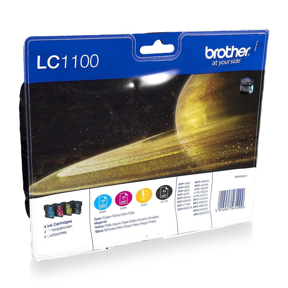 Brother - LC-1100VALBP - Inktcartridge MultiPack