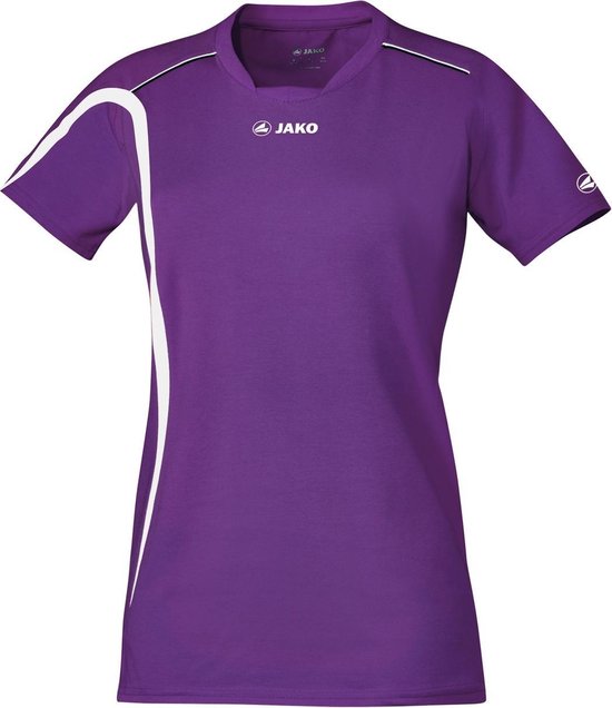 Jako Indoorshirt Match Dames - Sportshirt -  Dames - Maat XS - S - Paars