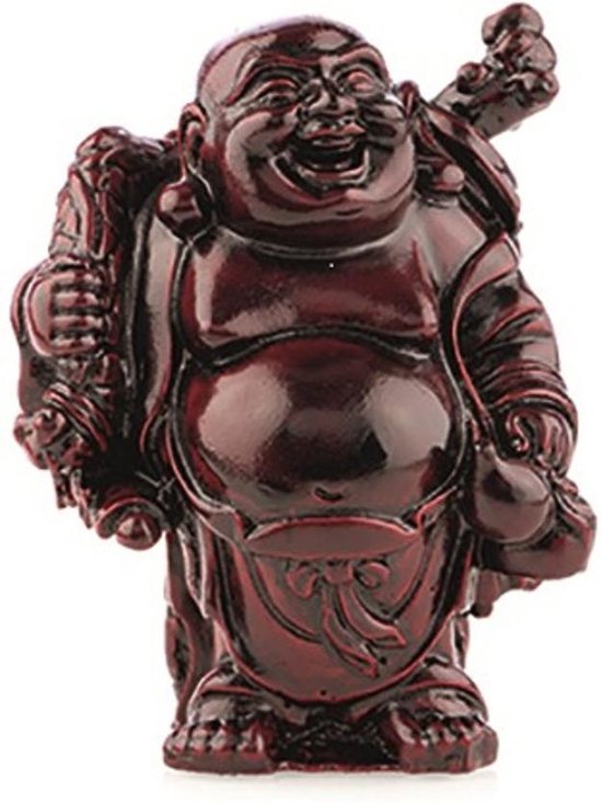 Boeddha Rood Knapzak en Kruik (9 cm) | bol.com