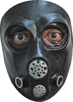 Partychimp Gasmasker Gas Gezichts Masker Halloween Masker voor bij Halloween Kostuum Volwassenen - Latex - One-size