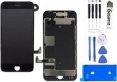 Complete set Voorgemonteerd LCD Scherm voor de iPhone 8 PLUS incl. gereedschap + tempered glass + plakstrip|Zwart/Black|AAA+ reparatie onderdeel