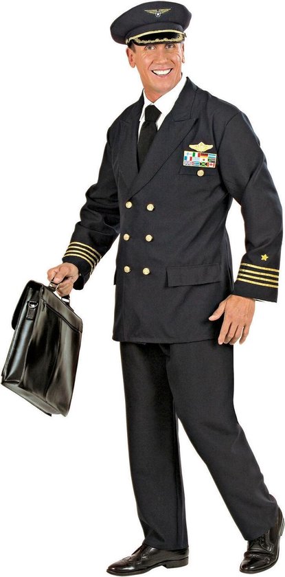 "Pilotenkostuum voor mannen - Verkleedkleding - XL"