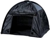 Pop Up Katten & Honden Tent - Dierentent Voor in Huis - Zwart
