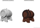 WizKids Deep Cuts Unpainted Miniatures - Keg Barrels