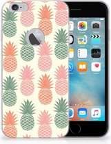 Geschikt voor iPhone 6 Plus | 6s Plus TPU Hoesje Design Ananas