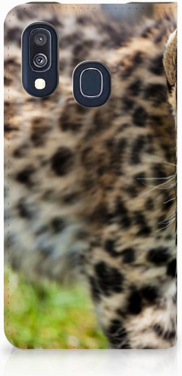 Samsung Galaxy A40 Hoesje maken Baby Luipaard