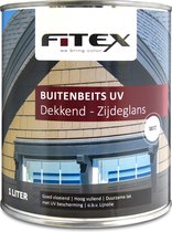 Fitex-Buitenbeits UV-Zijdeglans-Mergelwit G0.05.85 1 liter