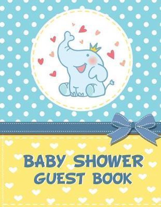 Baby Shower Guest Book (Full Color Large Print) Turns Into a Baby
