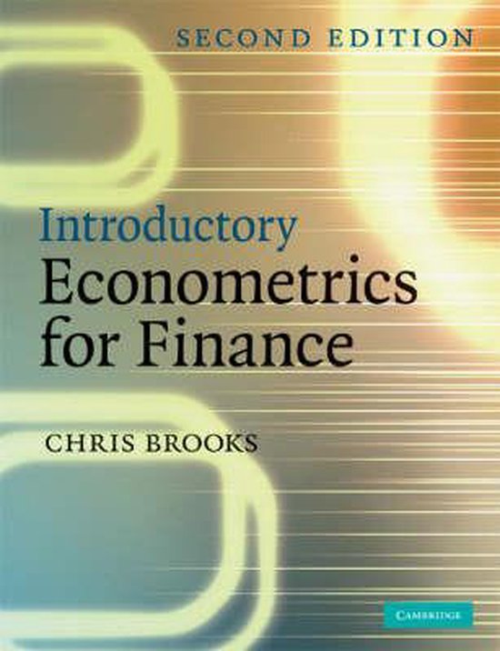 Introductory Econometrics For Finance - cover