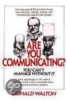 Are You Communicating?